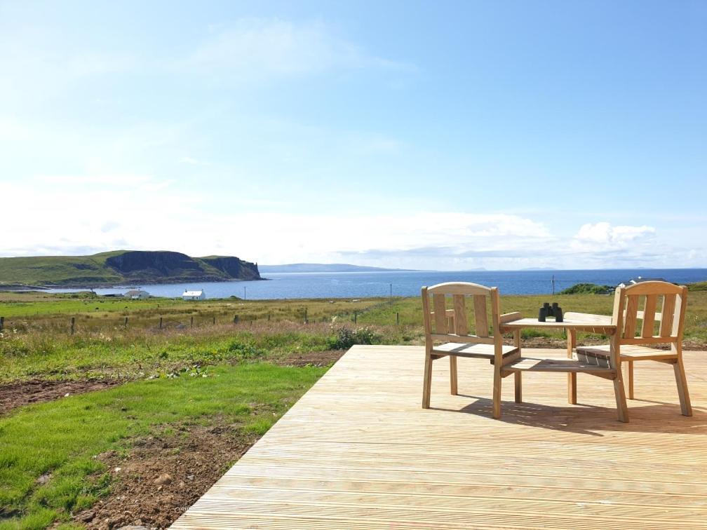 Villa Flora'S Cliff View Kilmuir  Exterior foto